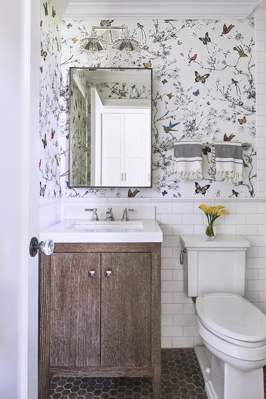 butterfly-bathroom-wallpaper-design-glen-ellyn-il