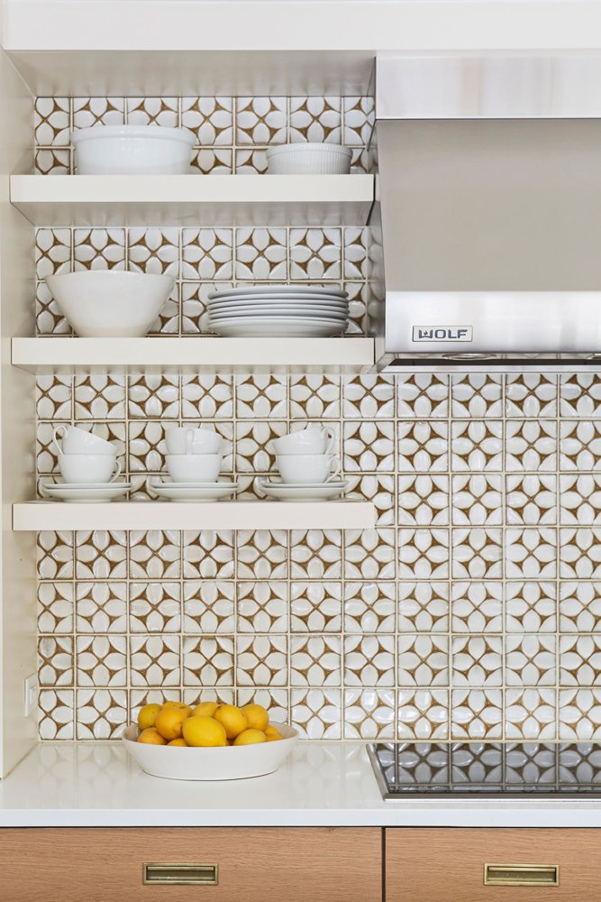 open space storage options in the kitchen