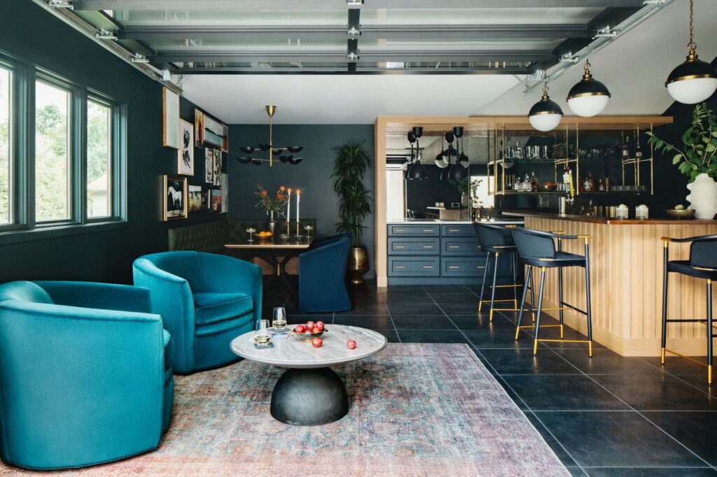 Full View Of Garage Speakeasy