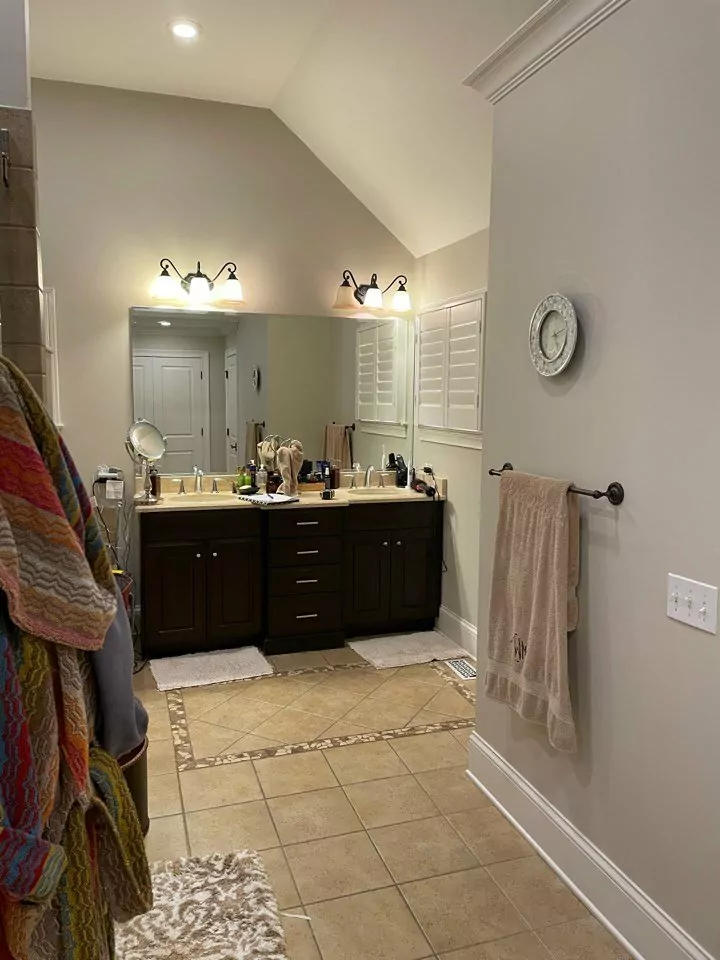 Bathroom Before