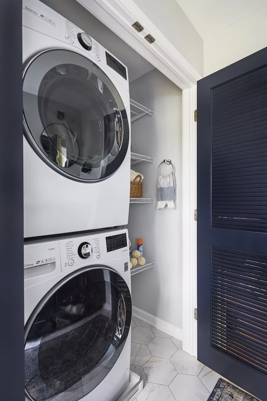 stacked-washer-dryer-laundry-room-design