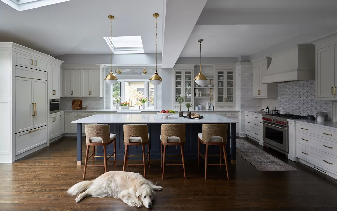 chicago-il-kitchen-design-golden-retriever-dog